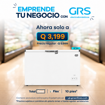 Congelador Tapa Cerrada 10 pies³ | Modelo GF 300