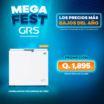 Congelador Tapa Cerrada 7 pies³ | Modelo GF 200ST