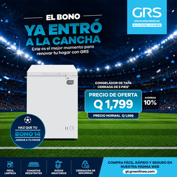 Congelador Horizontal de 5 pies³ – GF 150ST