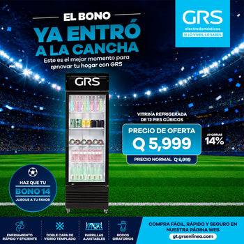 Vitrina Refrigerada Vertical 13 pies³ | Modelo GLS 350FF