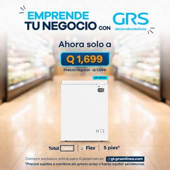 Congelador Horizontal de 5 pies³ – GF 150ST