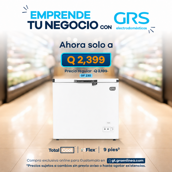 Congelador Tapa Cerrada 9 pies³ | Modelo GF 230