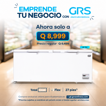 Congelador Tapa Cerrada 27 pies³ | Modelo GF 750