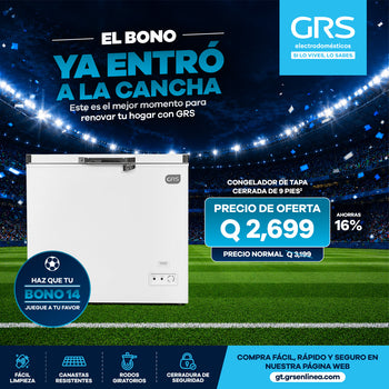 Congelador Tapa Cerrada 9 pies³ | Modelo GF 230